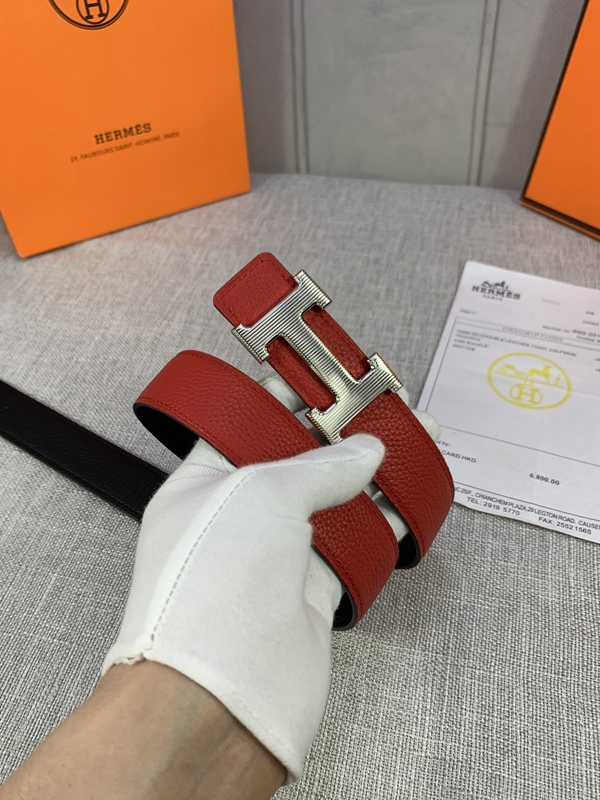 エルメス激安ベルト角部分ディテール